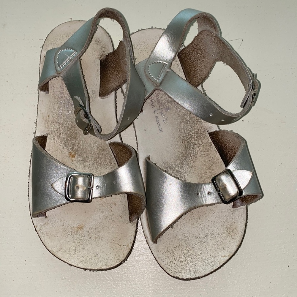 silver SanSun Sandals